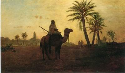  Arab or Arabic people and life. Orientalism oil paintings 588